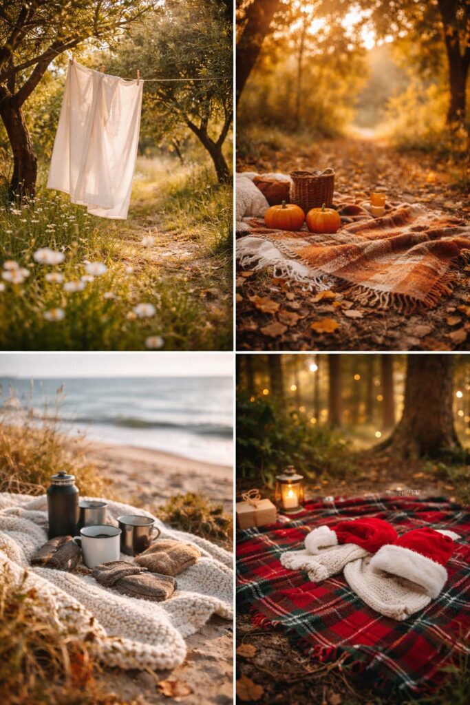 mini-séance photo en extérieur - éditions saisonnières à prix doux à Hyères et alentours